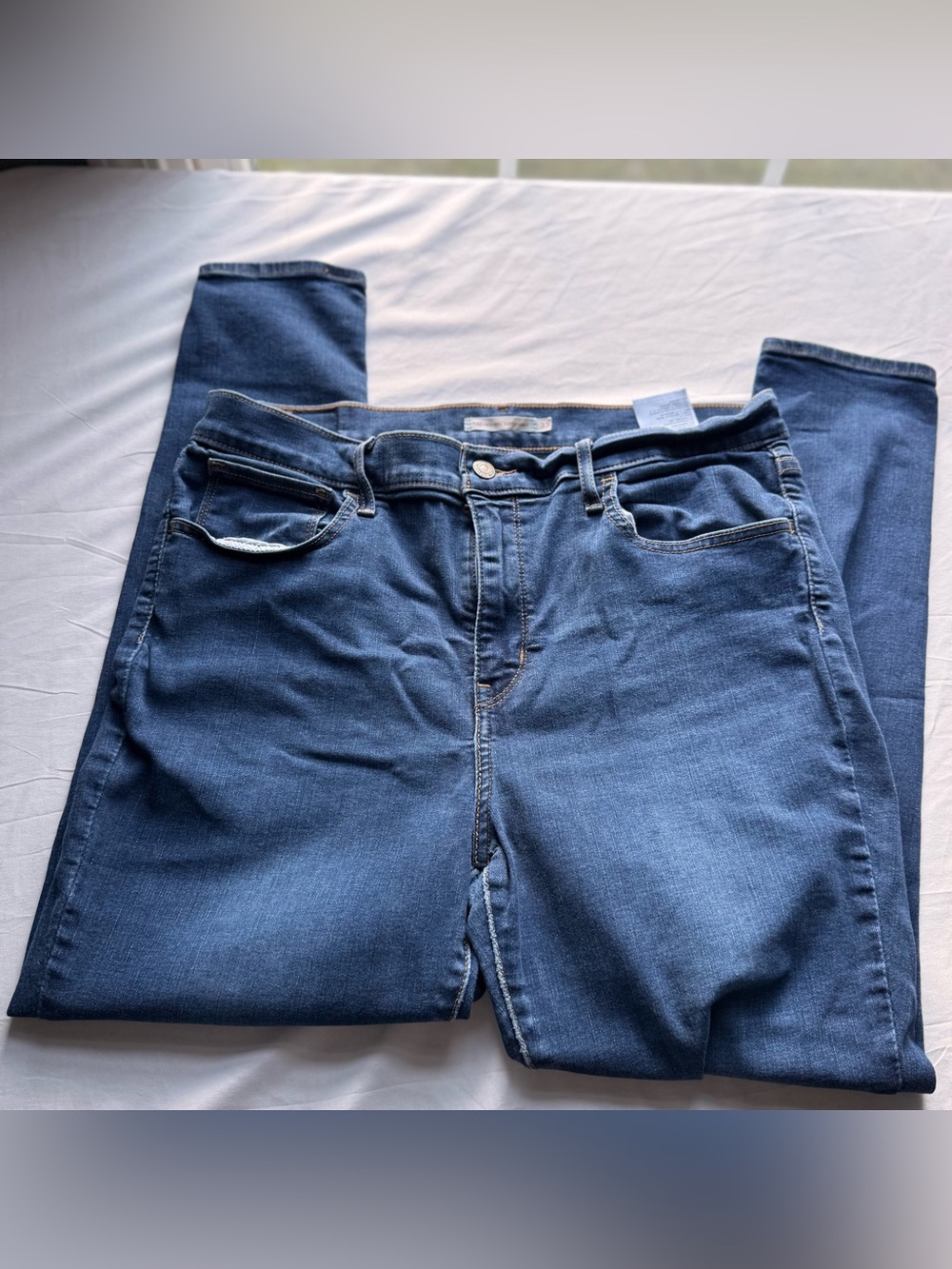 Levi’s 720 High Rise Super Skinny Blue Jeans W33 L28